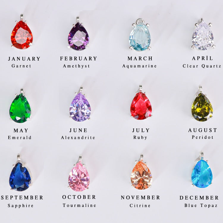 Tree of Life Birthstone Necklace